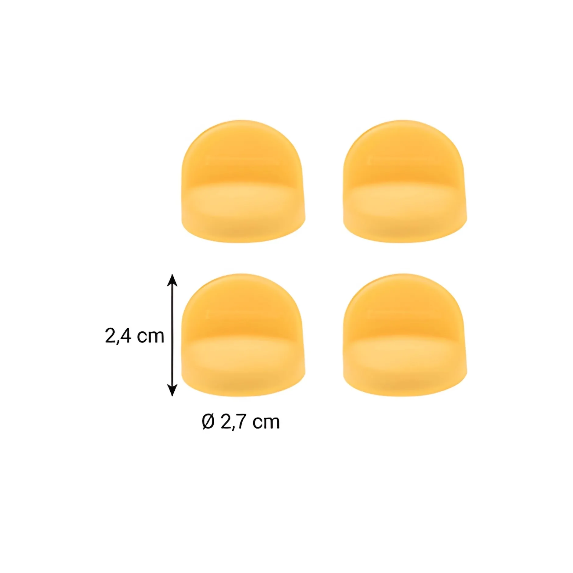Backpapier-Magnete 'Delicia', 4 Stück