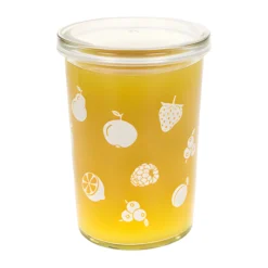 Becherglas 150 ml 'Obst weiß'