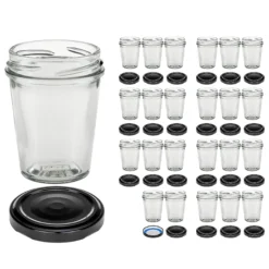 Becherglas 65 ml TO 58, 24er Set