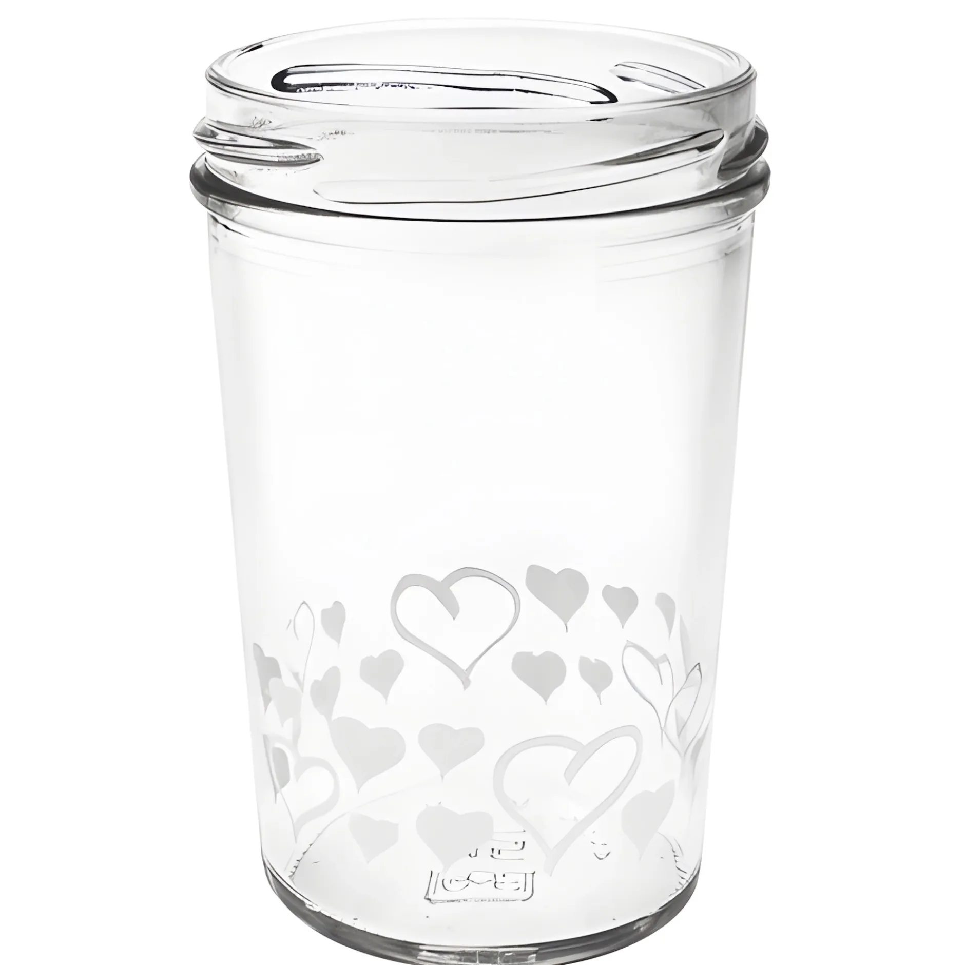 Becherglas 150 ml TO 66 'Herzen'