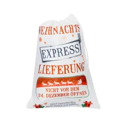 Beutel 'Weihnachts Express', 22 x 30 cm