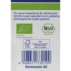 Bio-Würfelzucker, 500 g