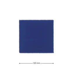 Deckchen 100 mm blau