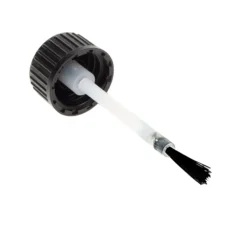 DIN 18 schwarz mit Pinsel für Tropfflasche 10 ml