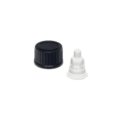 DIN 18 schwarz mit Randtropfer