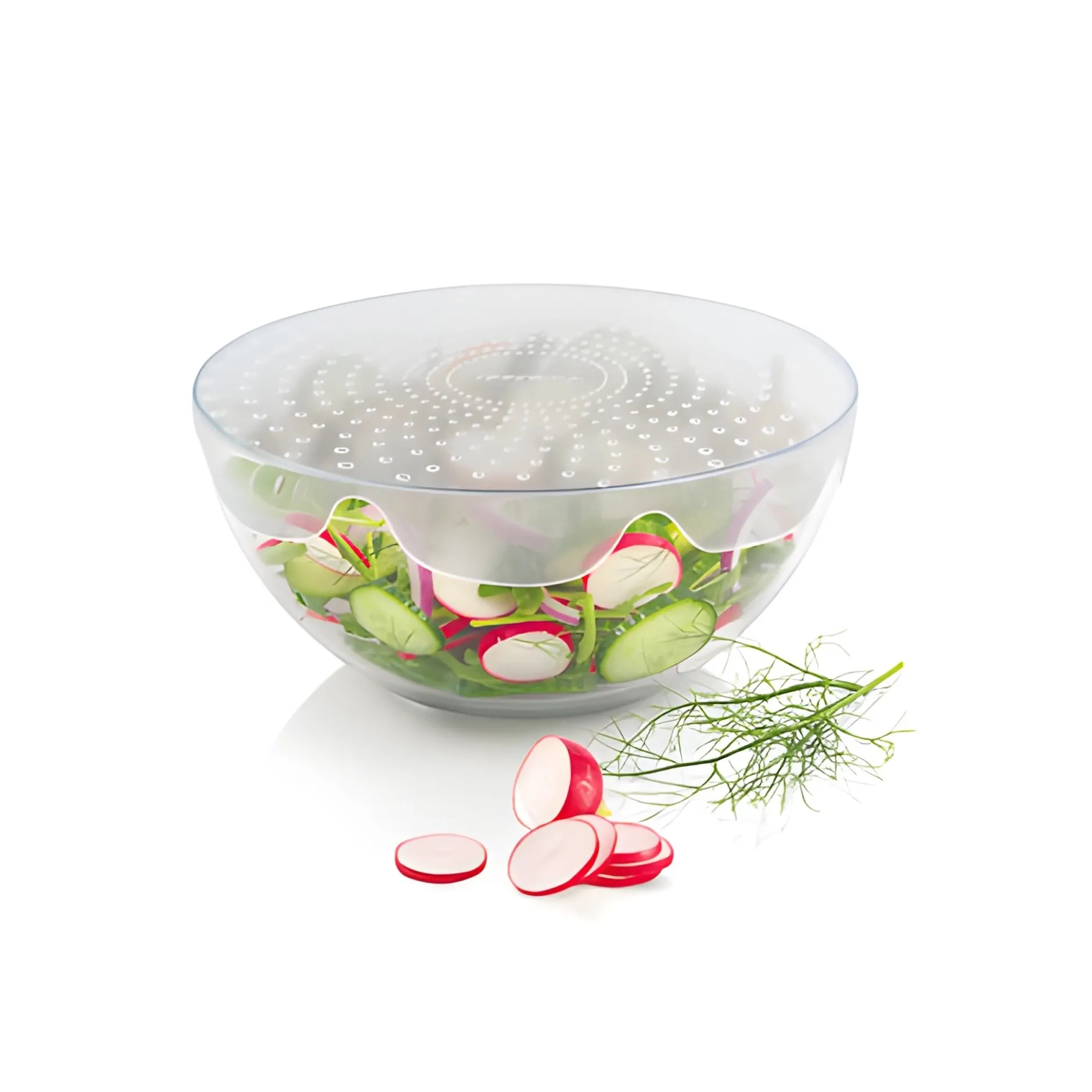 Elastischer Silikon-Deckel '4Food' Ø 30 cm