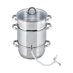 Entsafter 7 Liter Edelstahl ELO