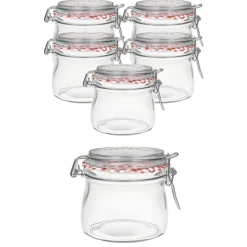 6er Set Bügelglas 'Ermetico' 500 ml
