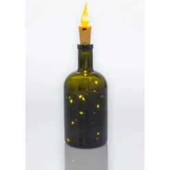 Flaschenlicht 'Flamme' mit 10 LEDs, warmweiß, 2 Stück