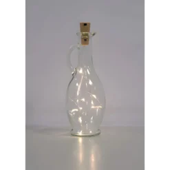 Flaschenlicht, 8 LEDs, warmweiß