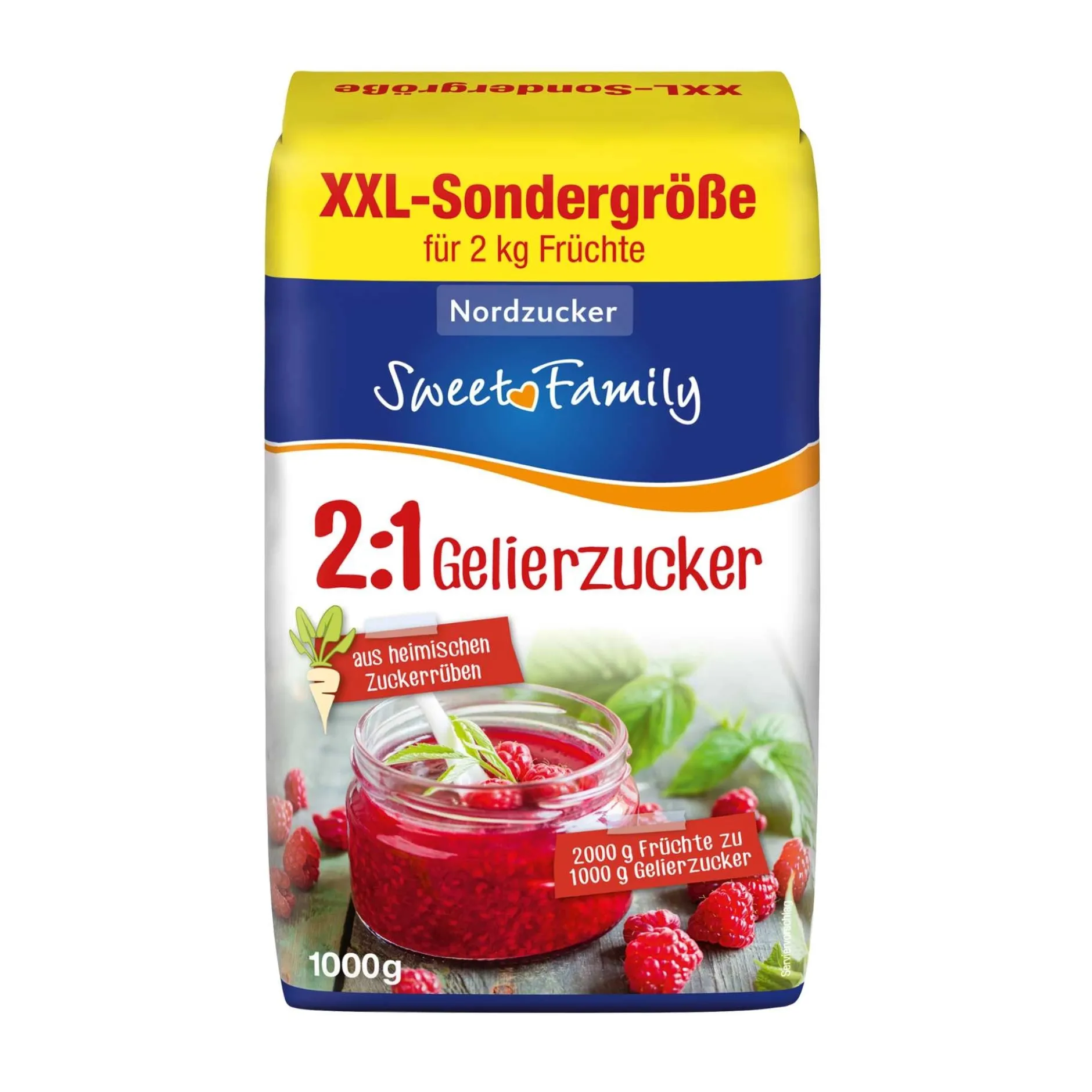 Gelierzucker 2:1 XXL, 1 kg