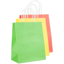 Geschenktüte 3-farbig, groß, 3 Stück
