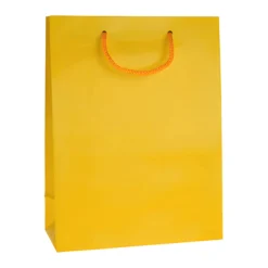 Geschenktüte gelb, groß