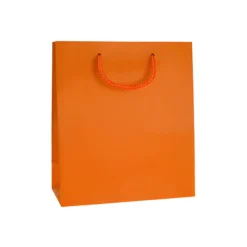 Geschenktüte orange, mittel