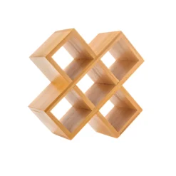 Gewürzregal aus Bambus 16 x 16 cm