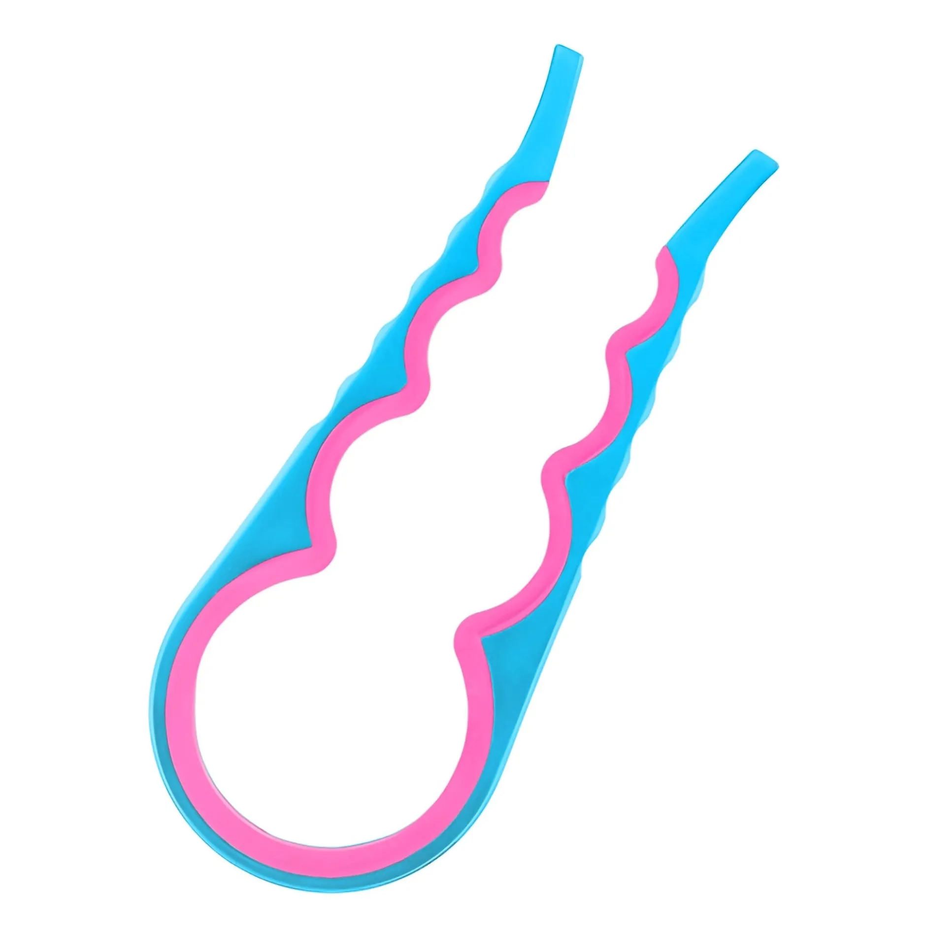 Gläser- und Flaschenöffner universal, blau/pink/grün