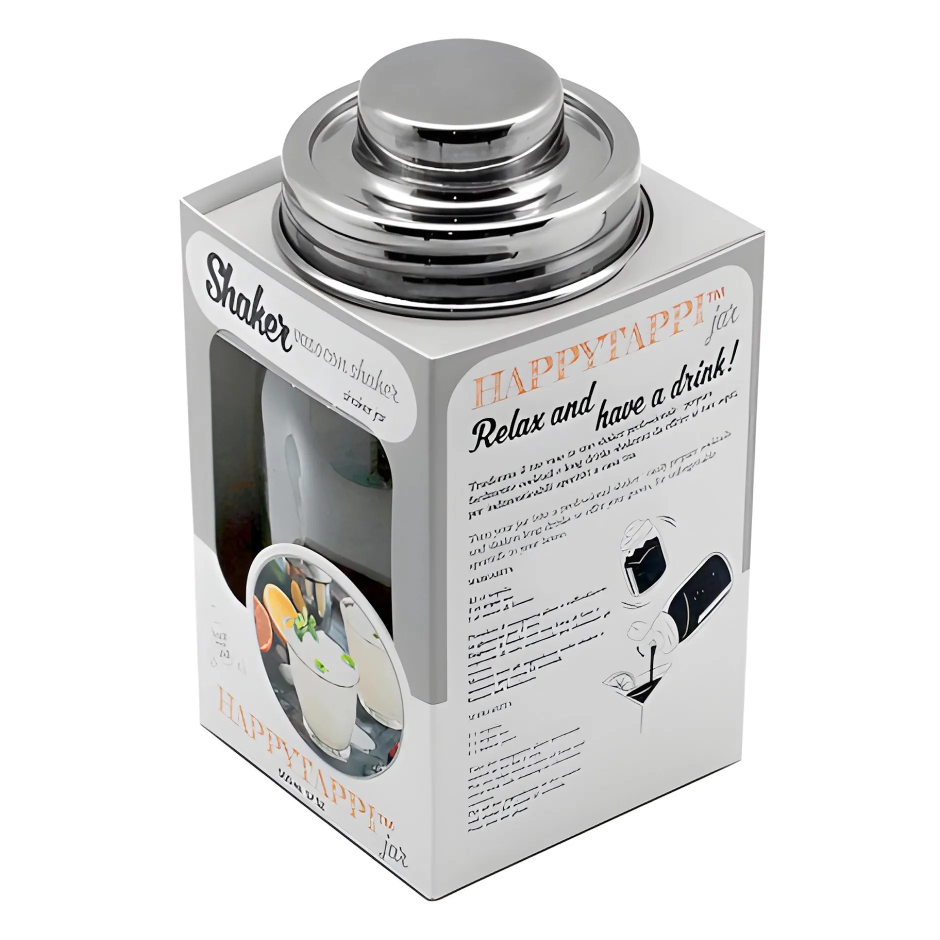 HappyTappi CT 70 Cocktailshakerglas 500 ml