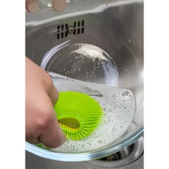 Kochblume Scrubby limette-gelb