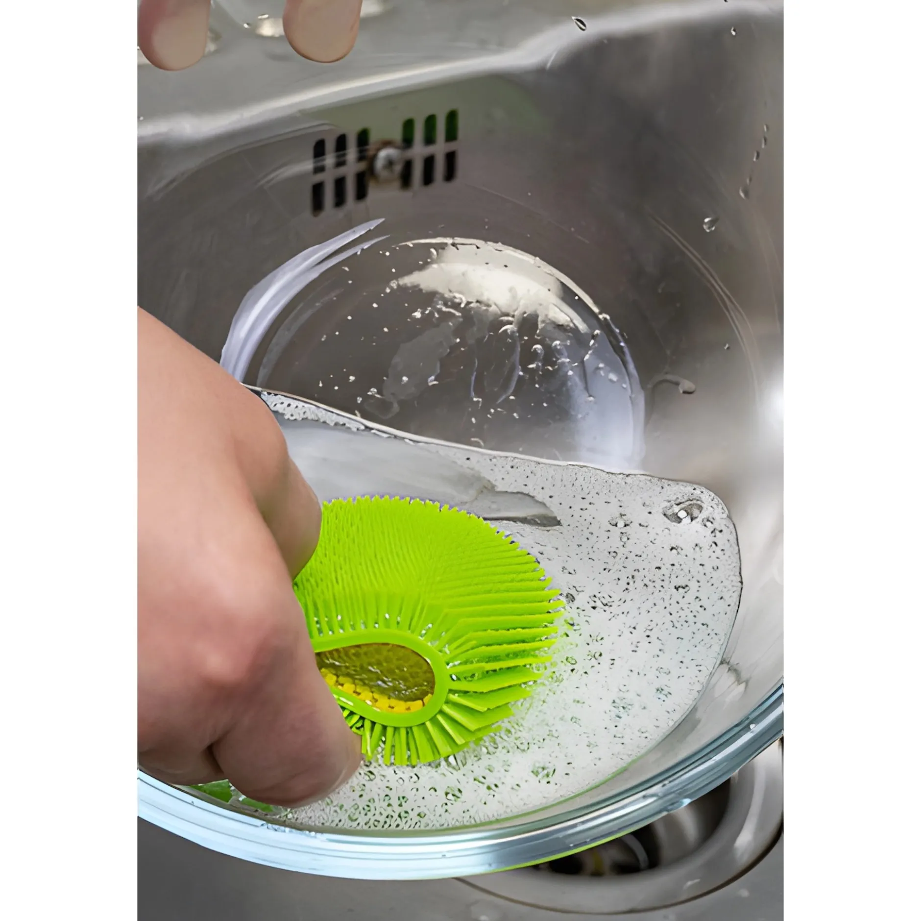 Kochblume Scrubby limette-gelb