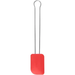 Kochblume Teigschaber M rot
