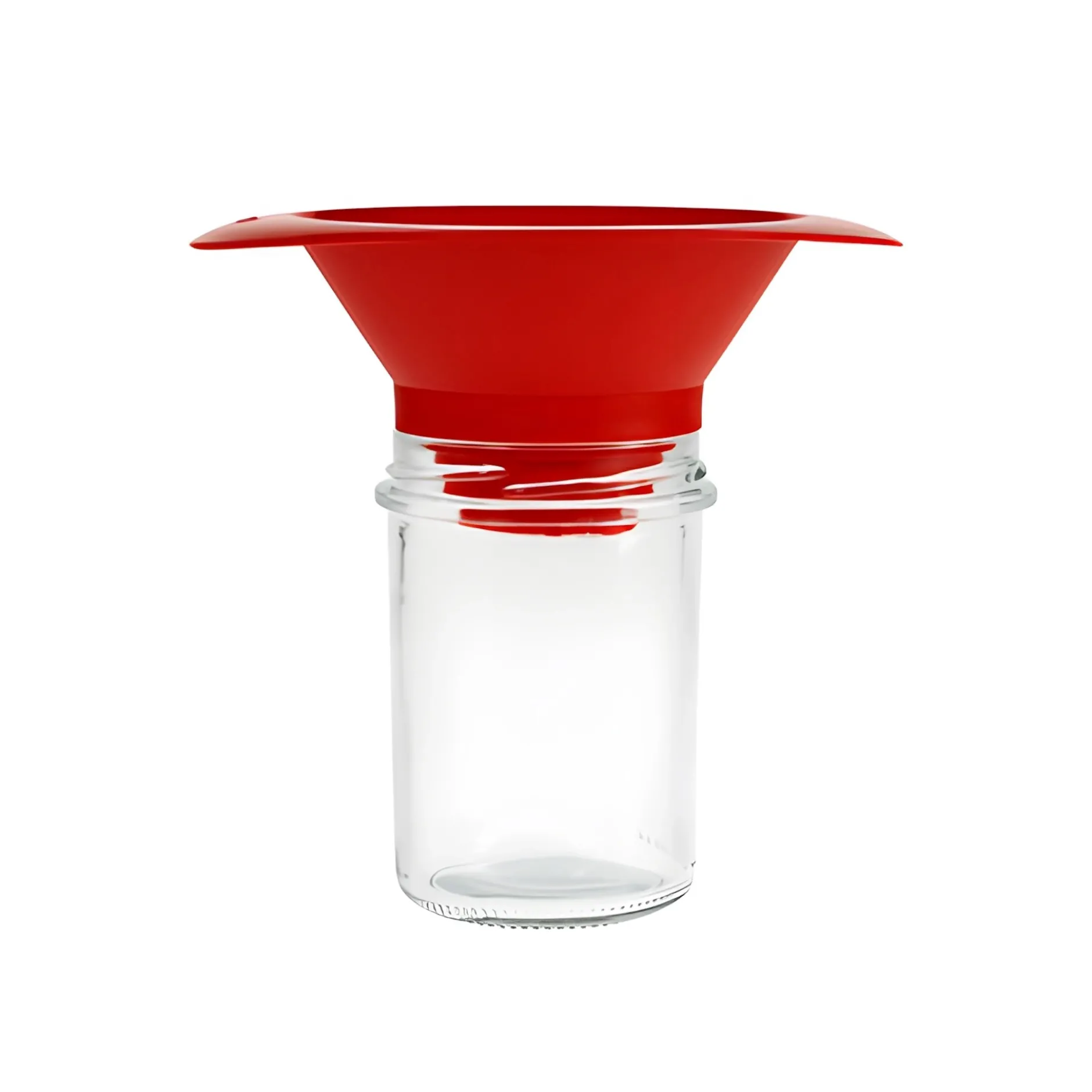 Komplett-Set Sturzglas 230 ml TO 66 rot mit vielen Extras