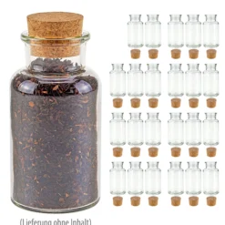 Korkenglas 300 ml, 24er Set