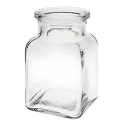 Korkenglas 150 ml quadratisch