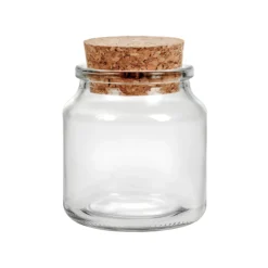 Korkenglas 175 ml rund