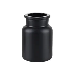 Korkenglas 150 ml schwarz matt beschichtet
