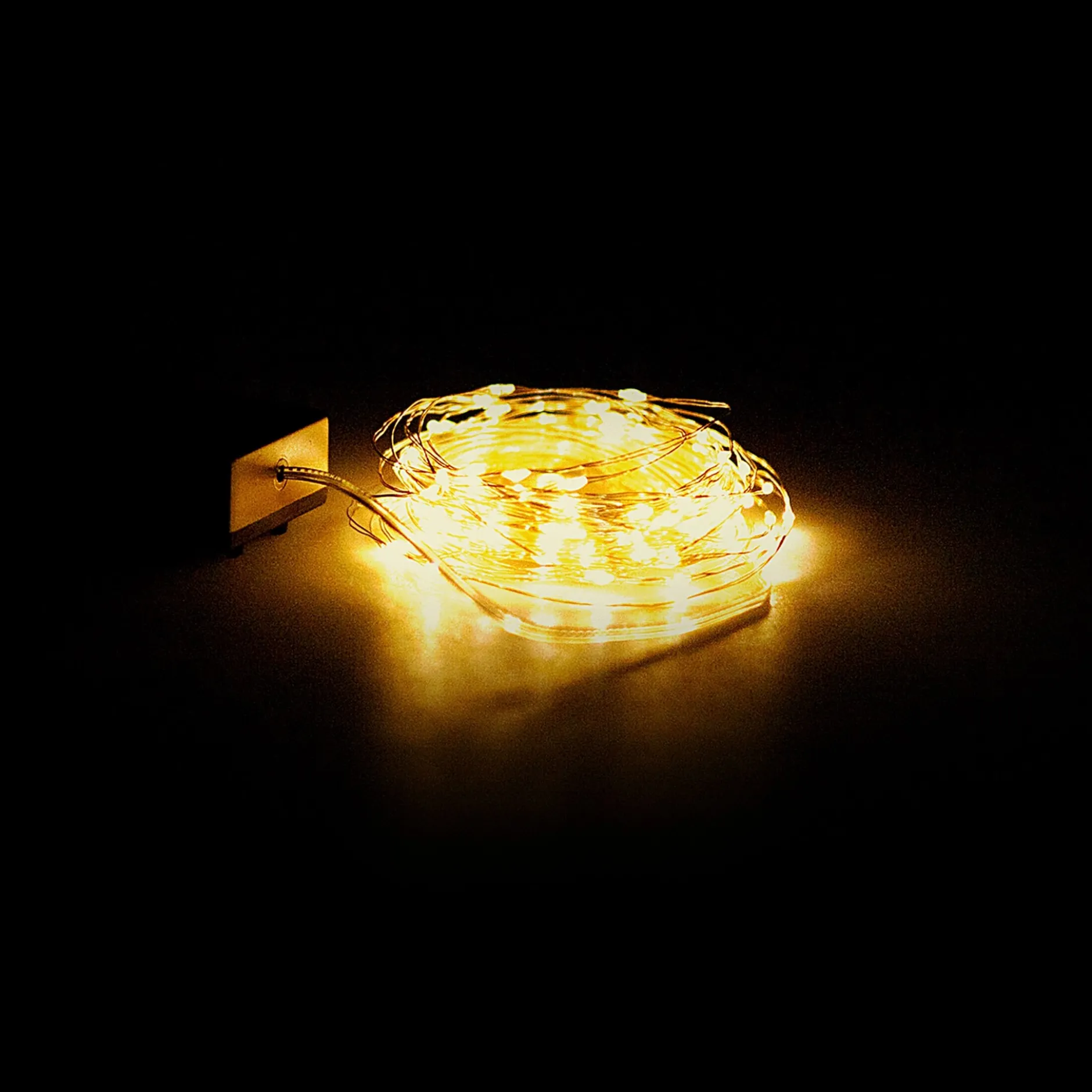 Lichterkette SOLAR mit 100 LEDs warmweiß