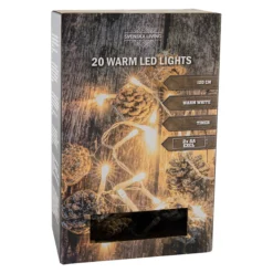 Lichterkette 'Tannenzapfen' mit 20 LEDs, 120 cm