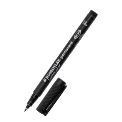 Permanent Marker Lumocolor schwarz F