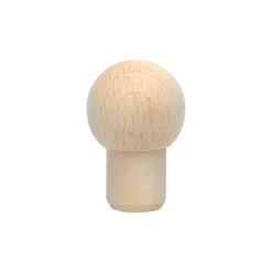PE-Stopfen 19 mm mit Holzkugel Ø 32 mm