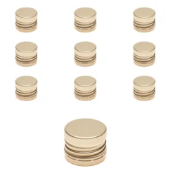 PP 28 gold Aluminium mit Originalitätsring, 10 Stück