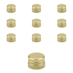 PP 18 gold Aluminium mit Originalitätsring, 10 Stück