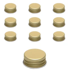 PP 28 gold Aluminium, 10 Stück