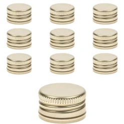 PP 24 gold Aluminium, 10 Stück