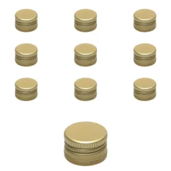 PP 22 gold Aluminium, 10 Stück