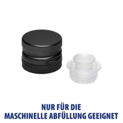 PP 31,5 schwarz Alu. mit Ausgießer und Originalitätsring