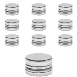 PP 31,5 silber Aluminium mit Originalitätsring, 10 Stück