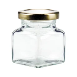 Quadratglas 120 ml