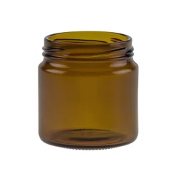 Rundglas 215 ml braun