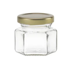 Sechskantglas 106 ml