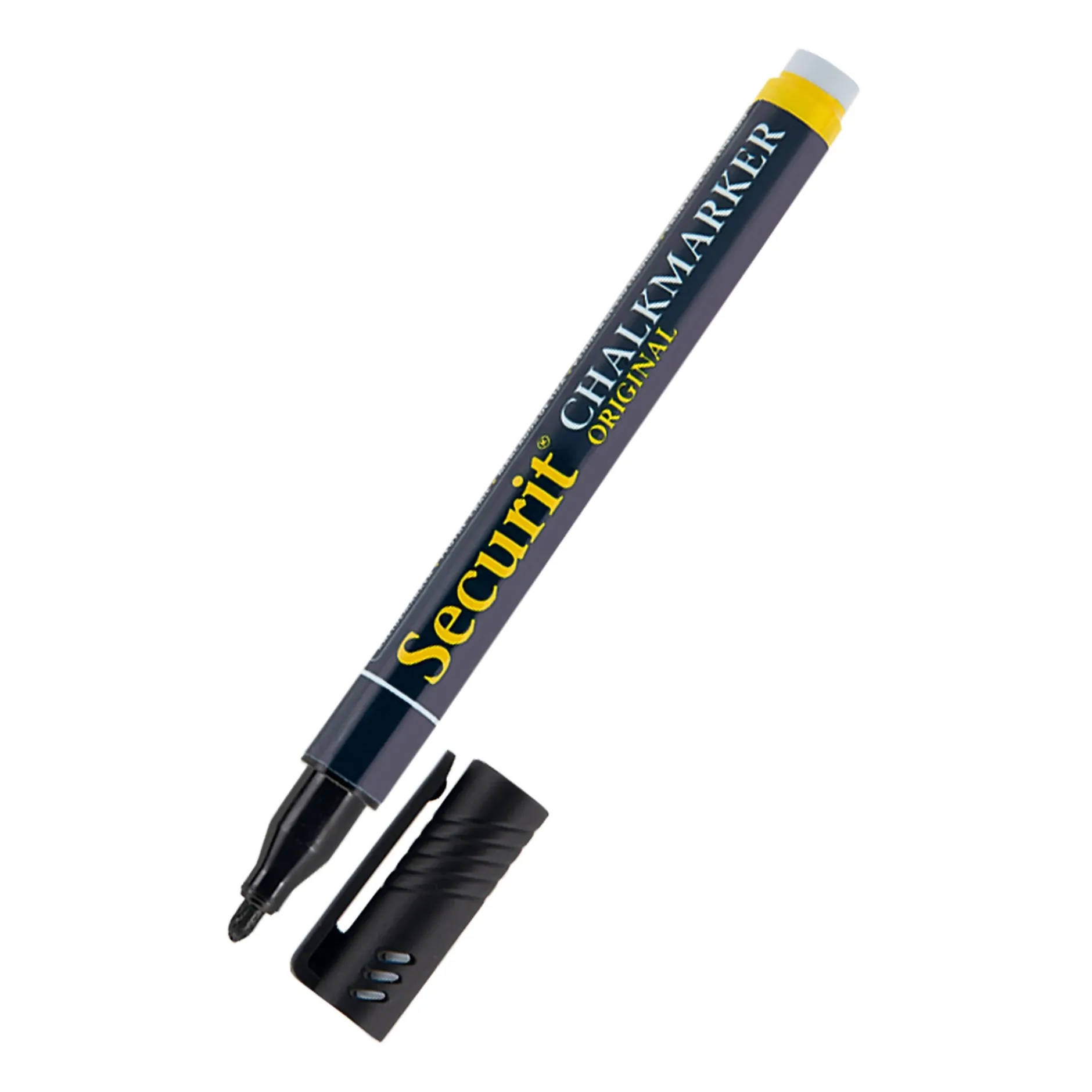 Securit Kreidemarker schwarz fein