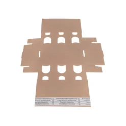 Sichtfensterkarton 6er 215 x 145 x 78 mm natur, selbstklebend