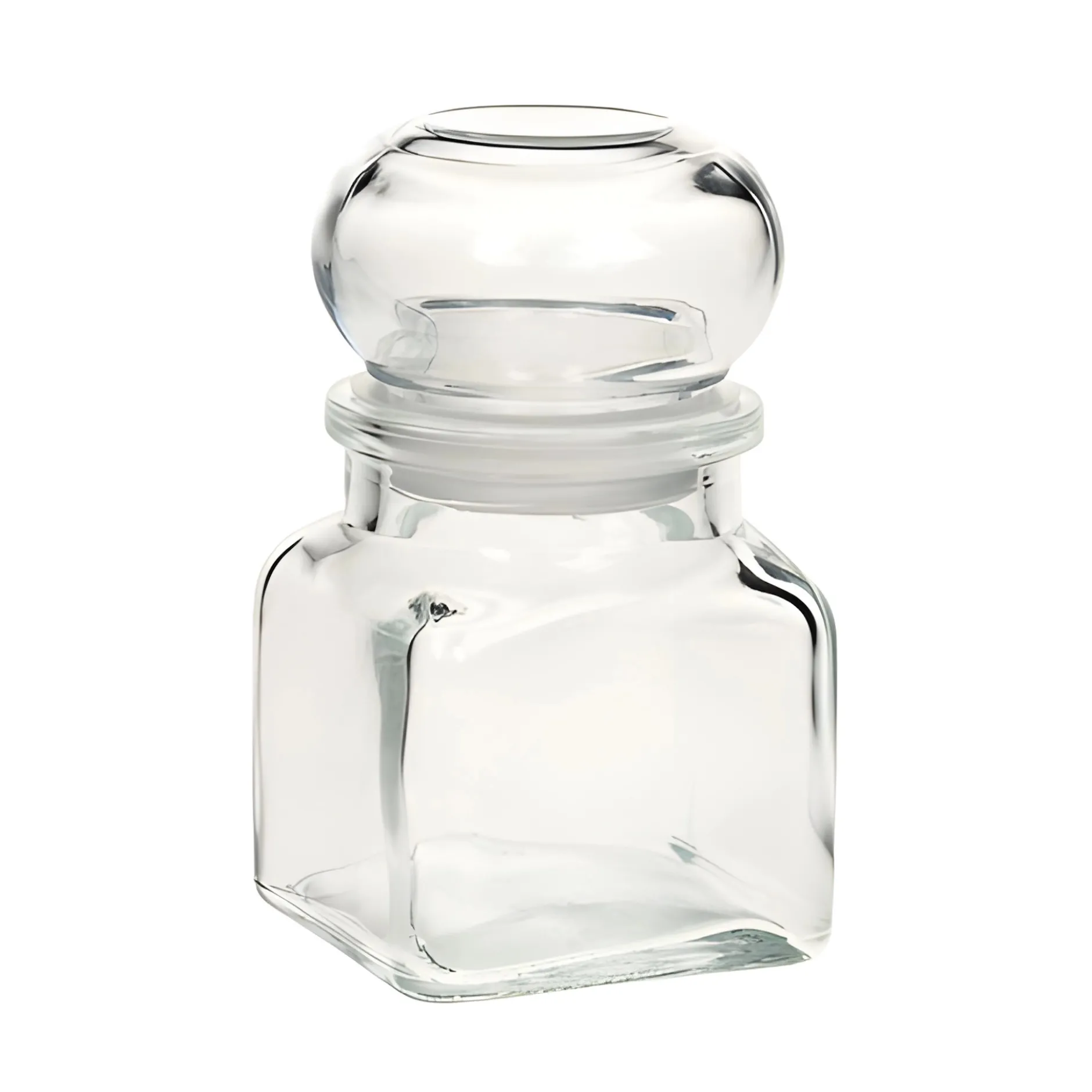 Stopfenglas 120 ml quadratisch