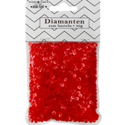 Streudeko 'Diamanten' rot 40 g
