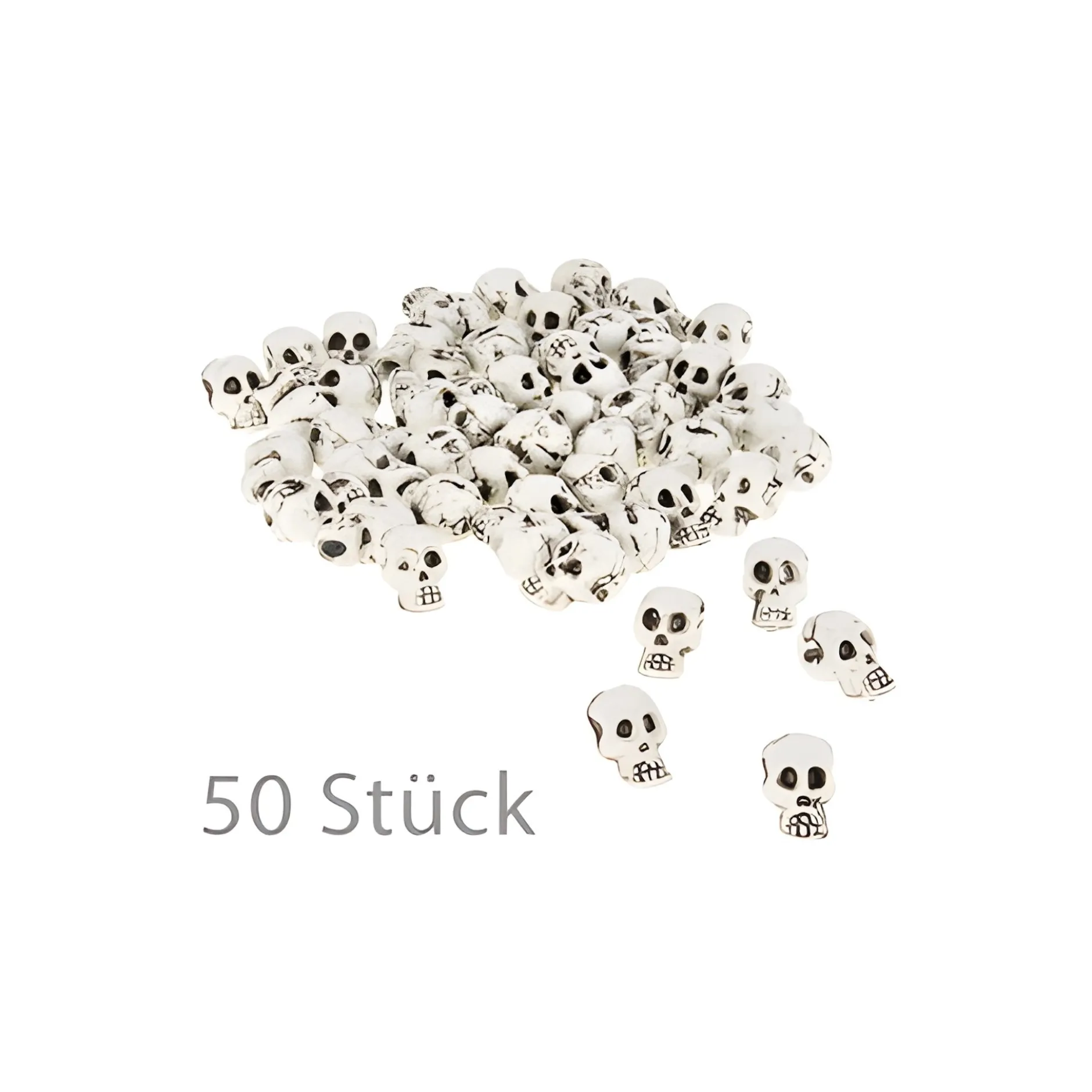 Streudeko 'Totenkopf', 50 Stück