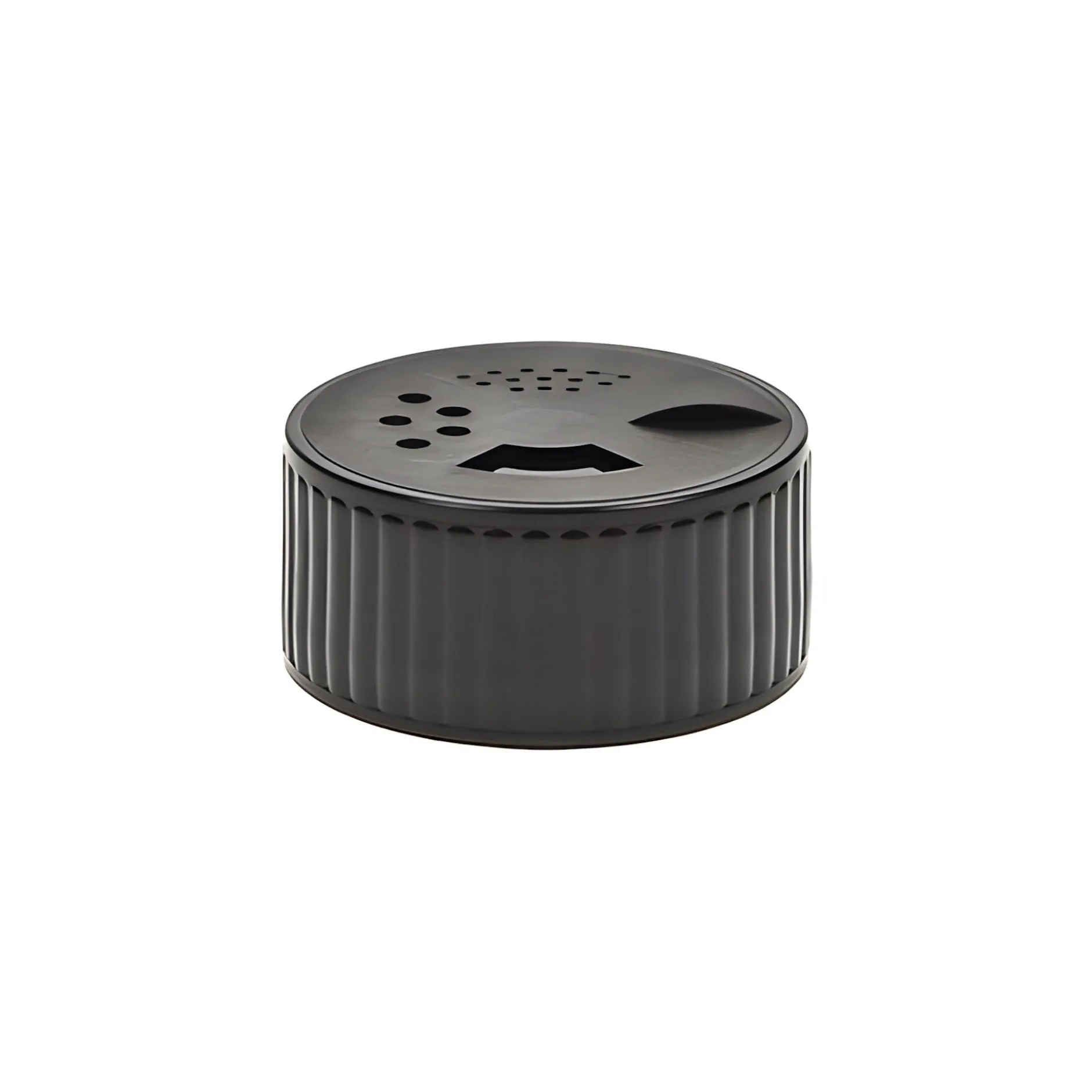 Streuverschluss schwarz für Gewürzglas 95 ml und 100 ml