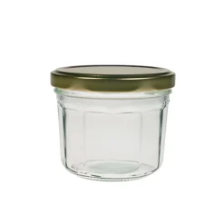 Sturzglas 240 ml mit Facetten